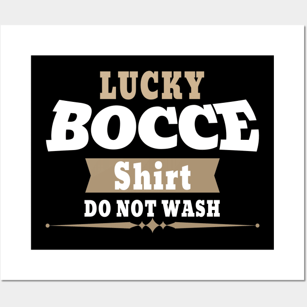 Lucky Bocce Wall Art by Hensen V parkes